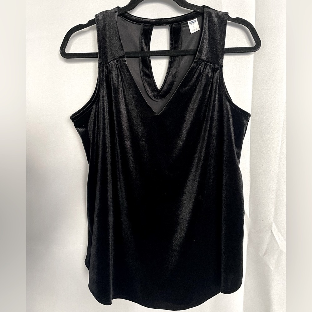 Velvet tank top
